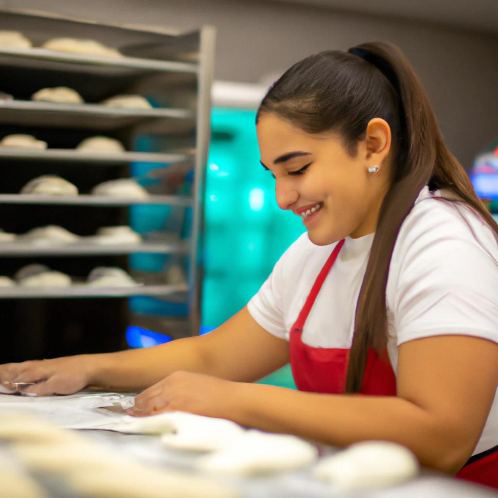 Image of student working.